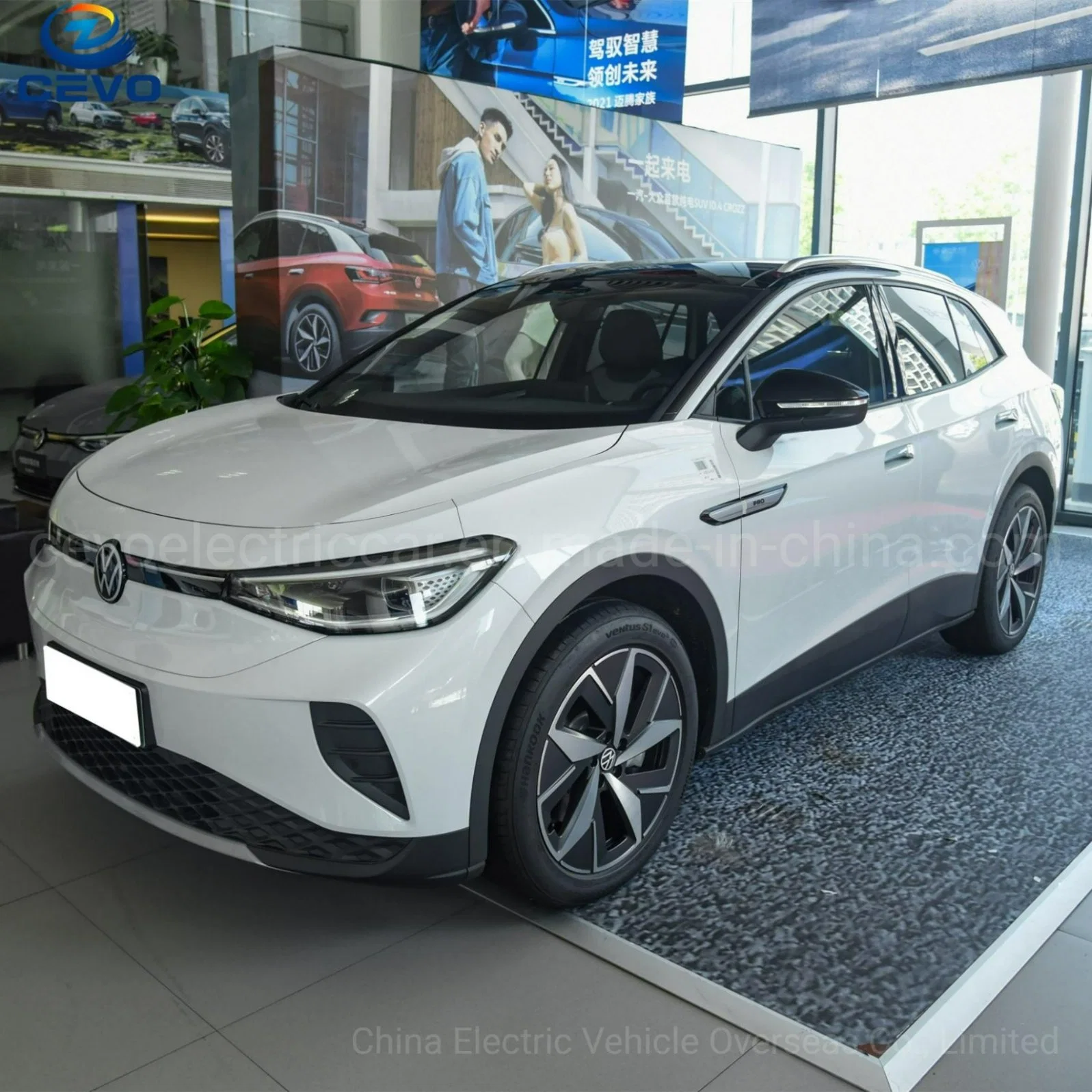 Carga rápida de alta velocidad de China 2023 pura de bajo coste+ PRO SUV de 5 asientos EV DE ENERGÍA DEL VEHÍCULO VW coches motores eléctricos del automóvil VW ID4 Crozz vehículo eléctrico