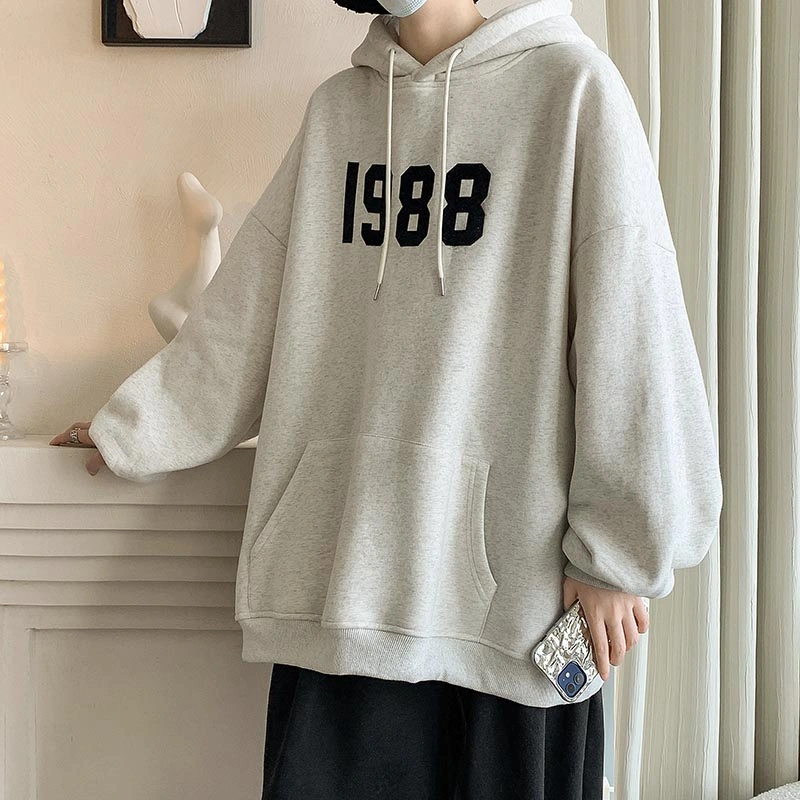 OEM Quality Men Plain Cotton Custom Drop Shoulder Oversized Men Heavyweight Hoodie