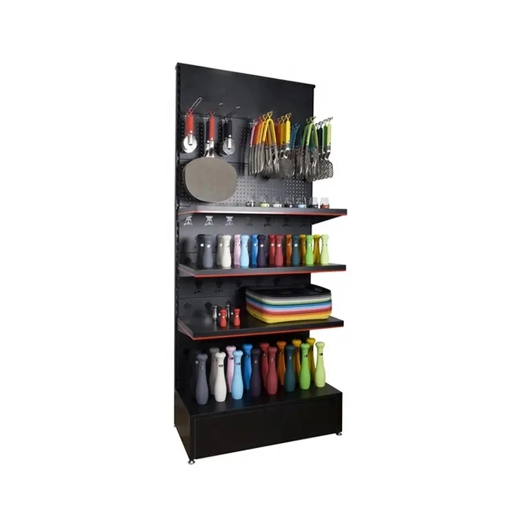 New Arrival Tools Storage Stand Hardware Display Racks Pegboard Floor Display