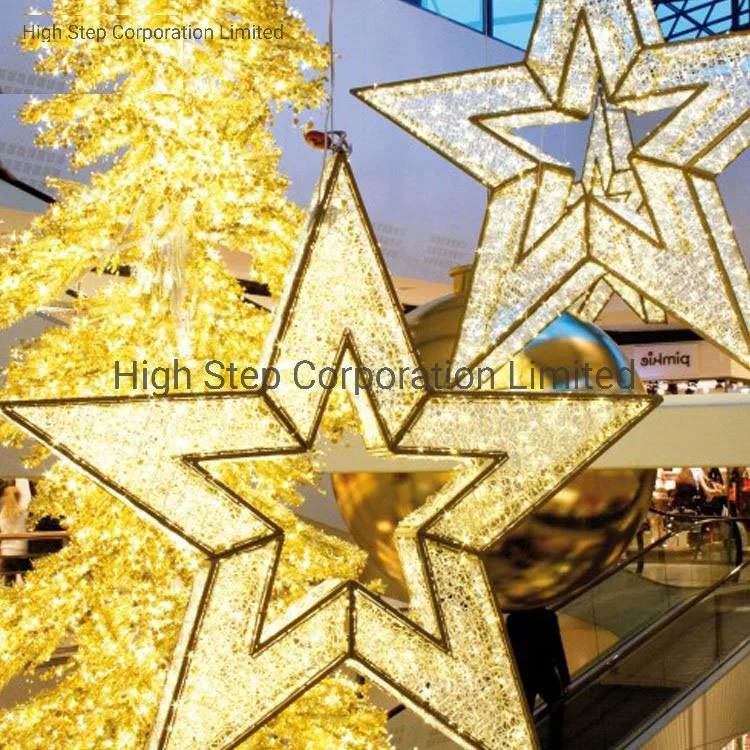 3D LED Christmas Star Decoration