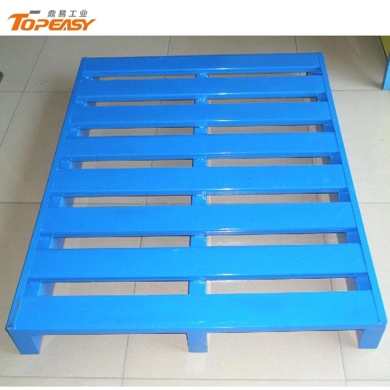 Heavy Duty Metal Pallets Single-Side Stacking Trans Pallet