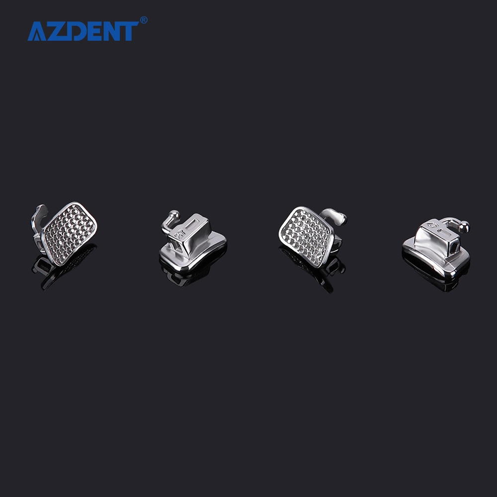 Hot Sale Azdent Monoblock Dental 2ND Non Convertible Orthodontic Roth/Mbt 022 Buccal Tube Marked