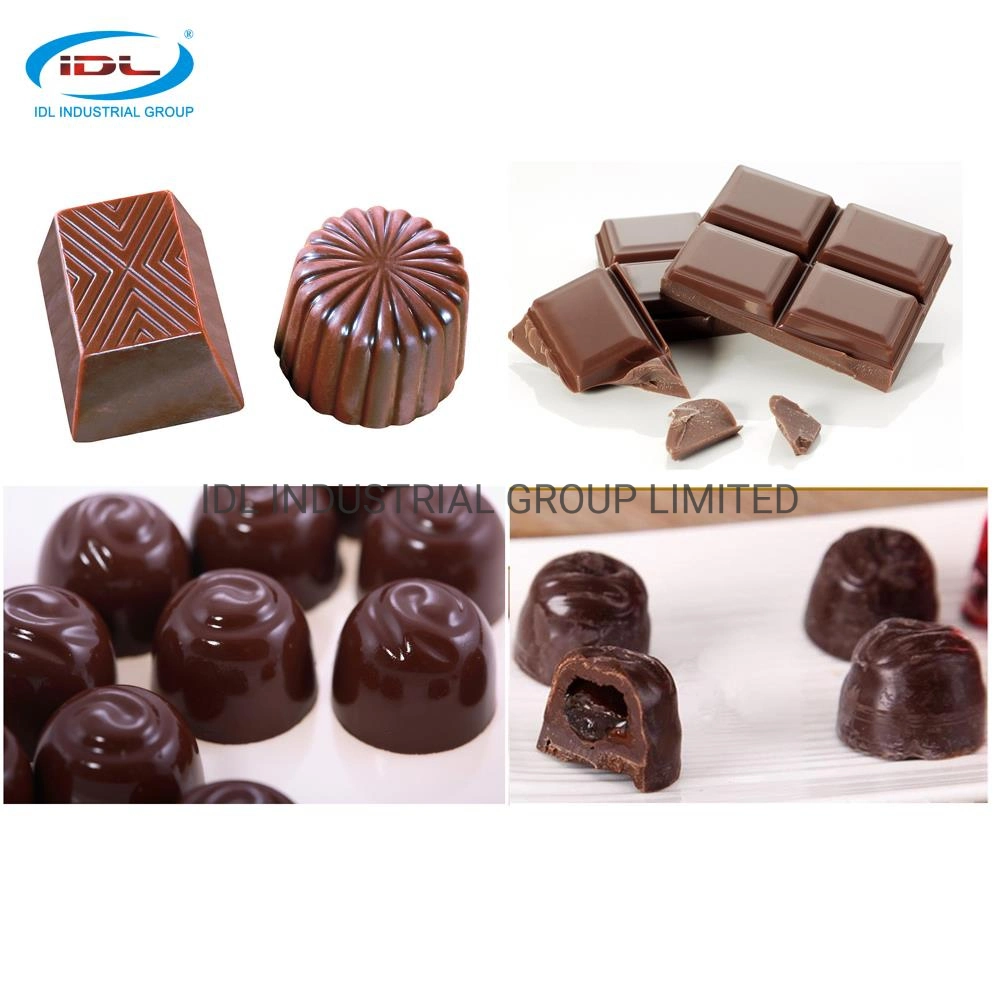 Full Automatic Chocolate Moulding Line for Making Chocolate Bars, Chocolate Tablets