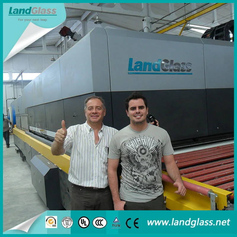 Landglass convecção força vedações 4-19mm construção baixa e do vidro e do equipamento de forno de têmpera de vidro