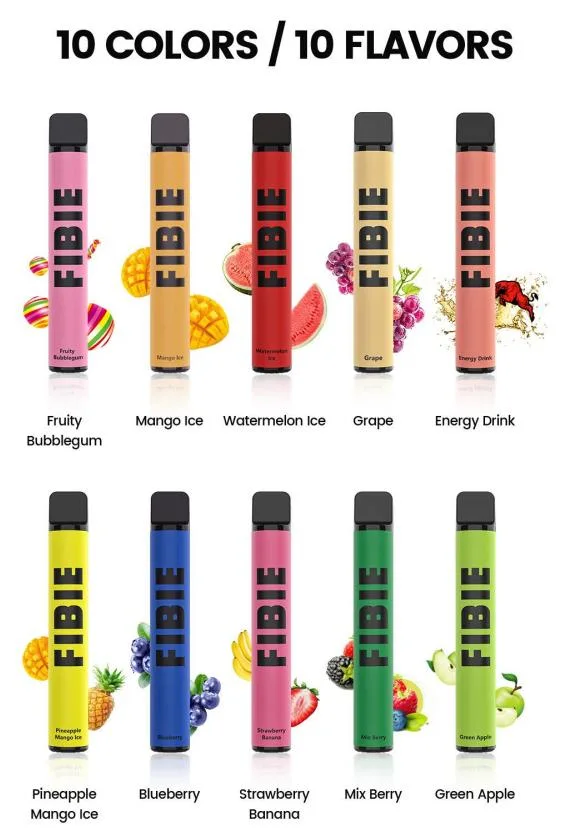 Disposable/Chargeable Vape Amazon Online Shopping E Vape Price Fibie 600 Puffs Custom Vaporizer Pen