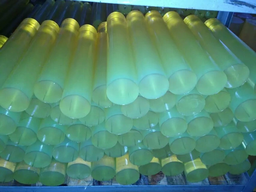 Light Yellow Color Polyurethane Rods, PU Rod, Polyurethane Bar, PU Bar with 80-90shore a for Good Sale