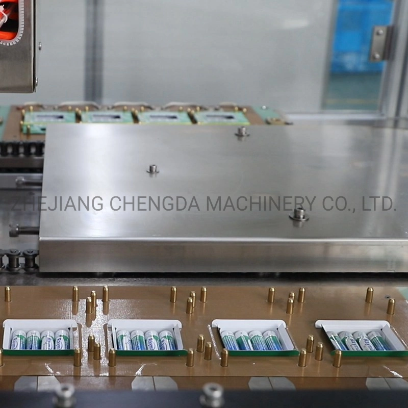 CD-600r Rotary Type Automatic Paper Card Paper Blister Forming and Sealing Packing Machine