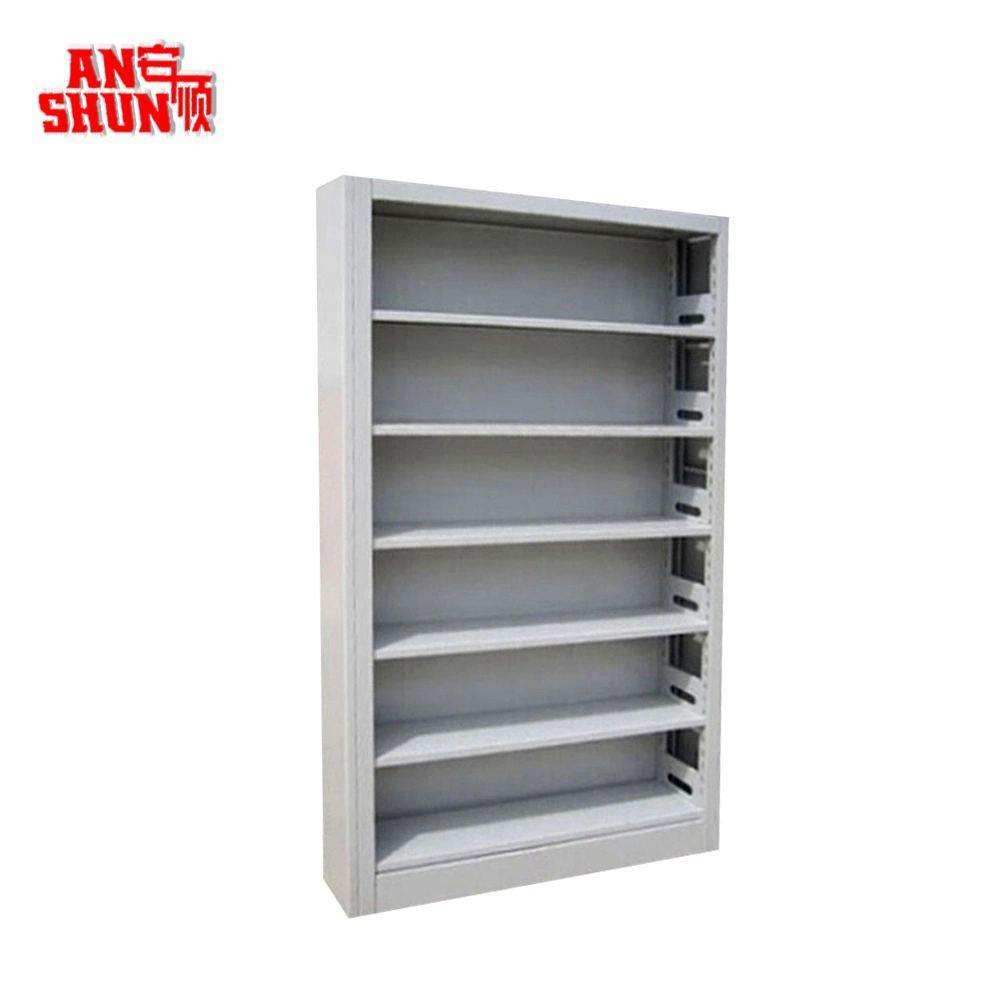 Fas-066 Office Furniture Metal Storage Cupboard with 4 Adjustable Shelves Steel Filing Cabinet Without Door