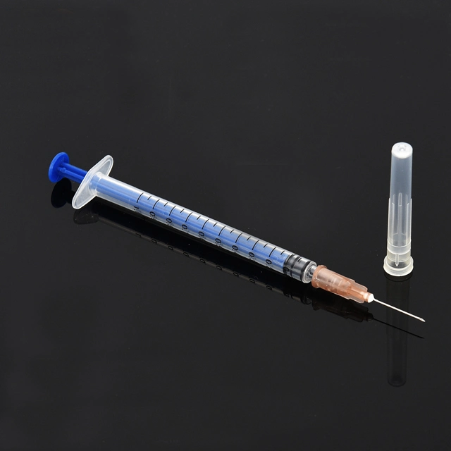 Medical Disposable Tuberculin with Needle Syringe