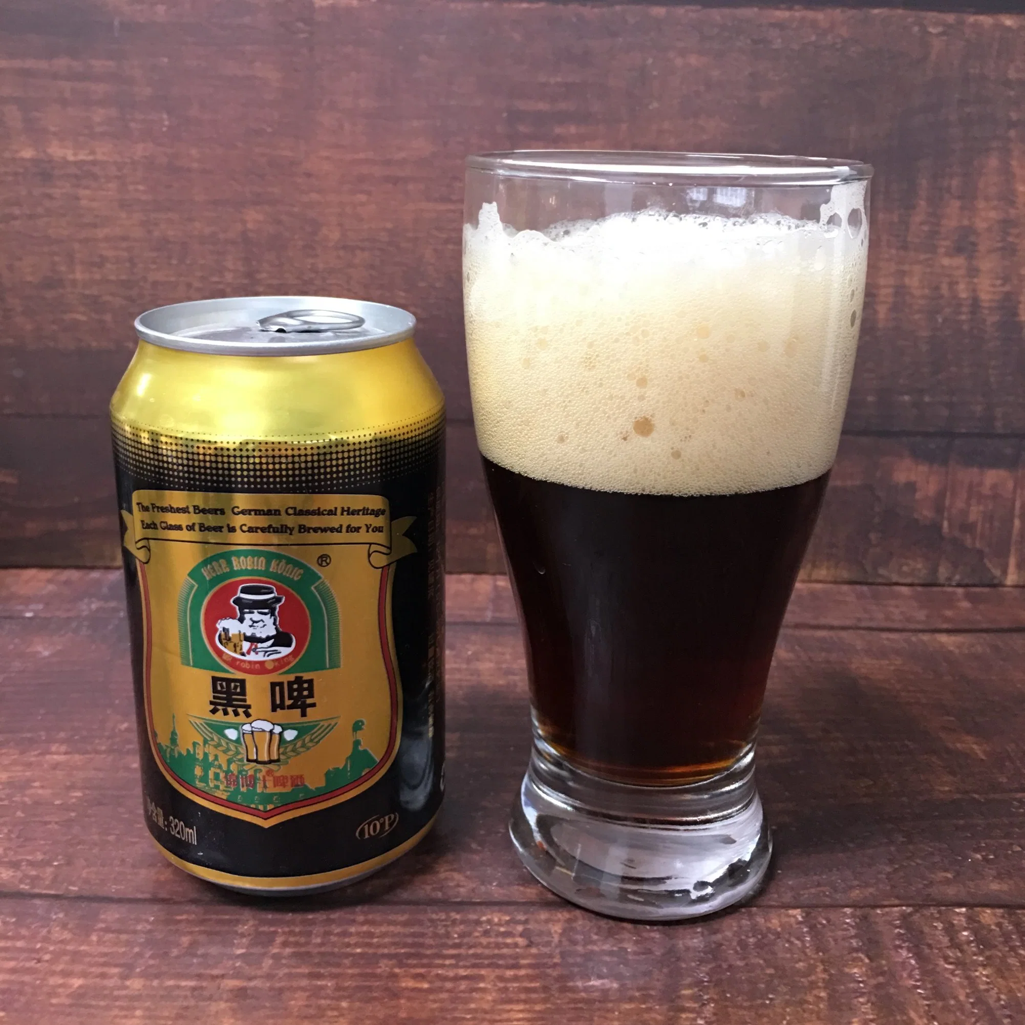 Jinboshi cerveza negra stout 330ml para la exportación