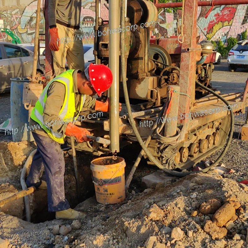 Rodas reboque solo amostragem Geological exploração perfuração Rig