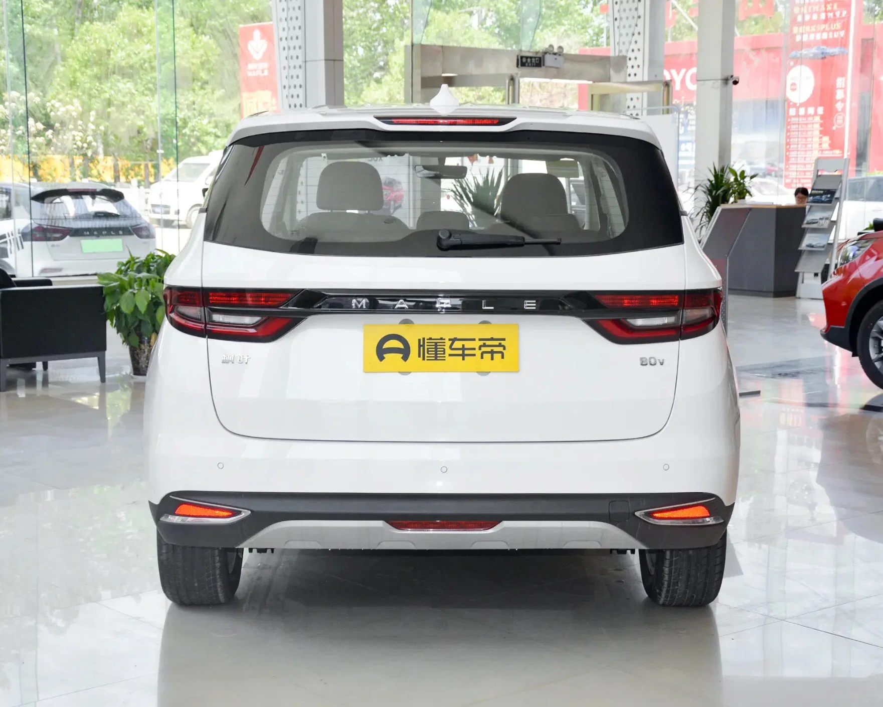 Made in China, Ruilan Automobile 2023 Maple Leaf 80V Compact MPV New Energy Adult Pure Electric Vehicle Car