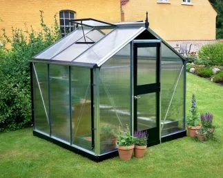 Polycarbonate Waterproof Garden Greenhouse Sunshade with Aluminum PC Greenhouse