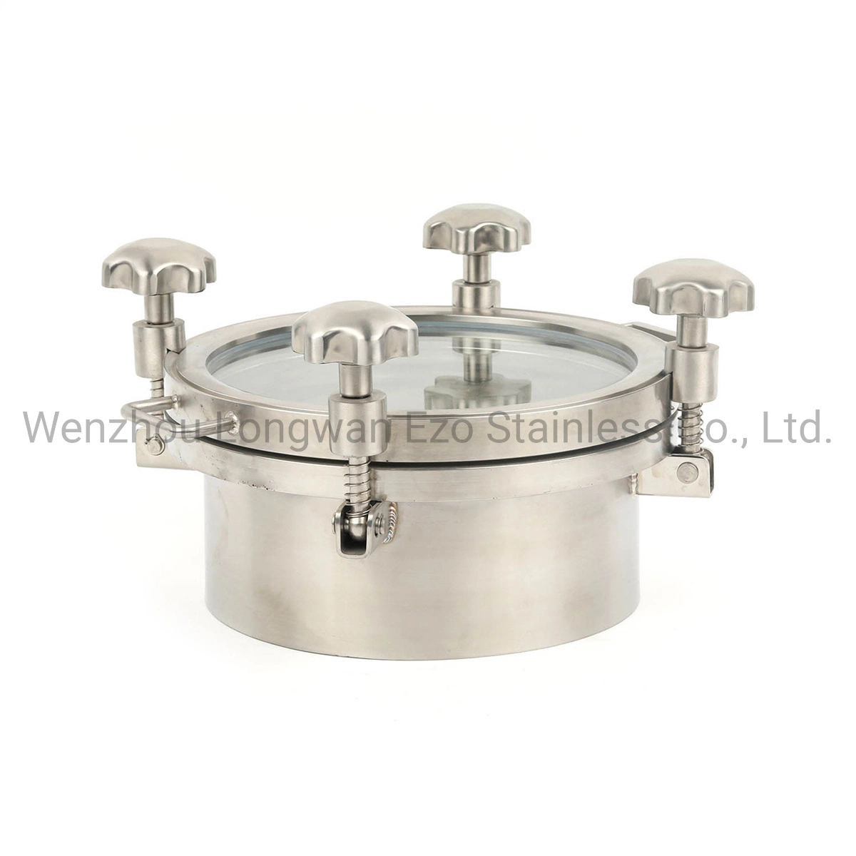 Stainless Steel 304/316L Food Grade Round Top Tank Manhole Cover with EPDM Seal
