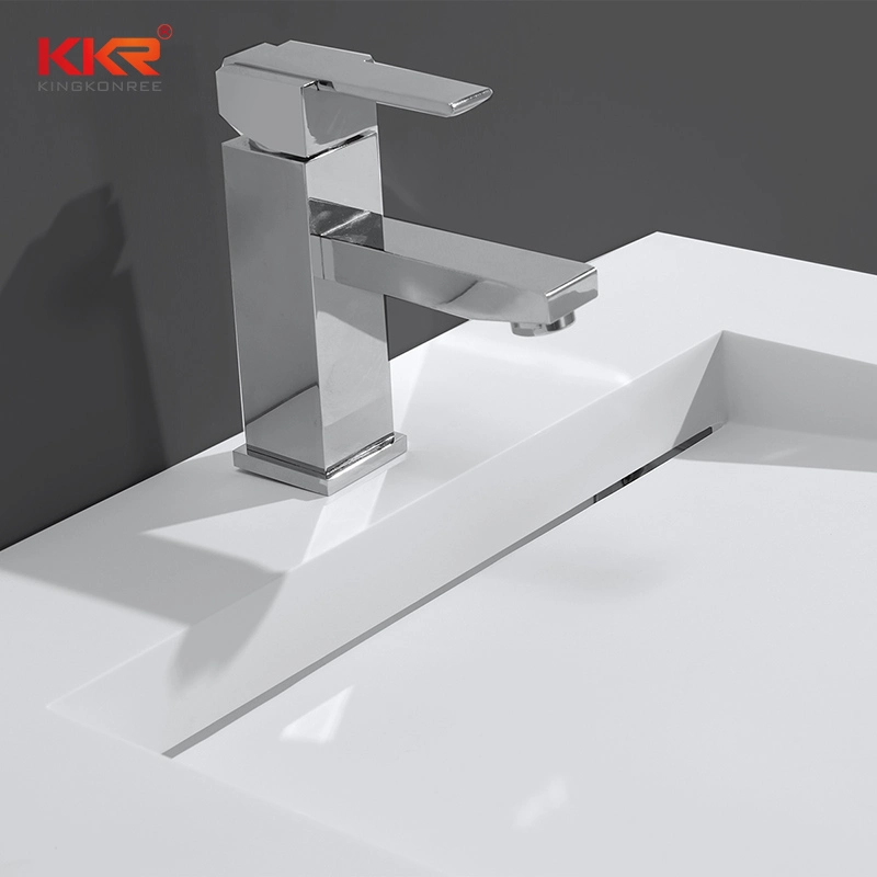 Wall Mounted Solid Surface Wash Basin for Bathroom