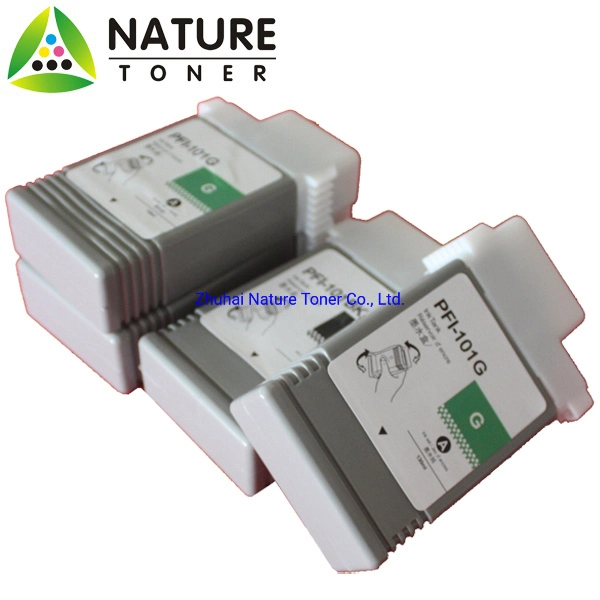 Pfi-101 Pfi-101mbk C M Y etc Compatible Ink Cartridge for Canon Ipf5000 Ipf5100 Ipf6000s Ipf6100 Ipf6200 etc Ipf Series Printer