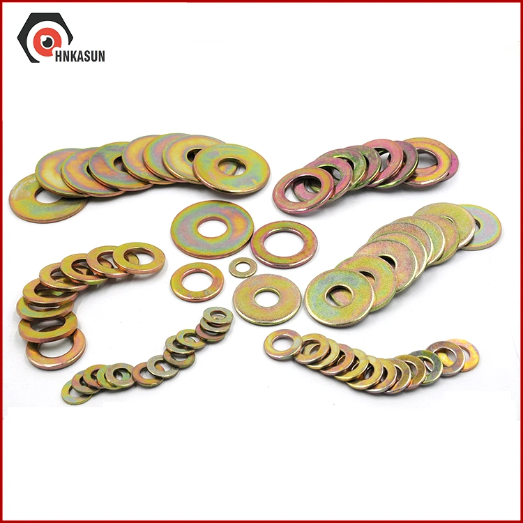 Zinc Plated Flat Round Washers with DIN125