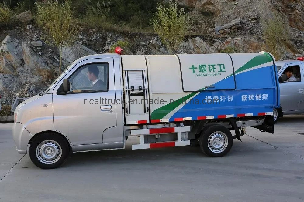 Dongfeng 4X2 Special Vehicle Garbage Compactor Truck Factory Sale Mini Garbage Truck