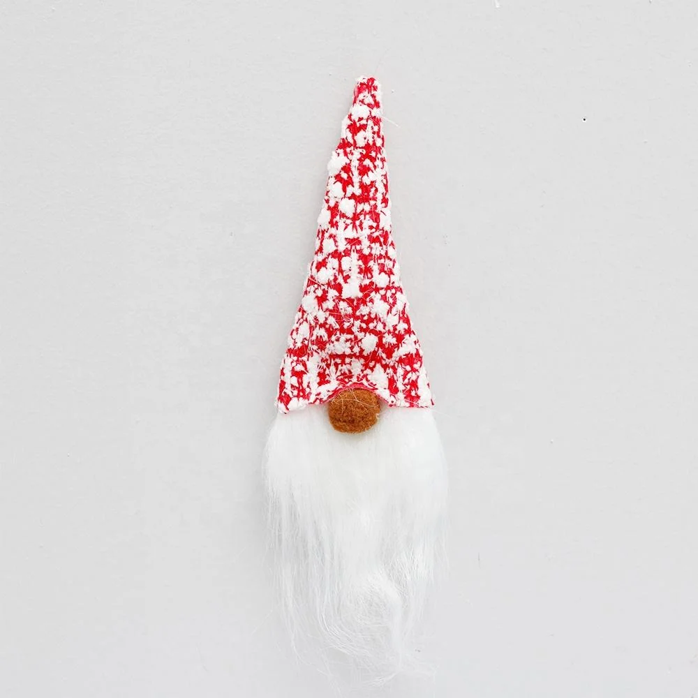 Pendant Santa Hat Faceless Doll Christmas Tree Hanging Ornaments