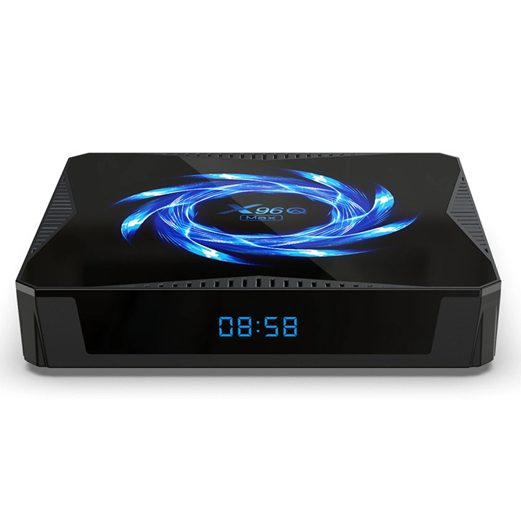 Телевизионный блок X96q Max H616 4G 64G Android 10.0 OS EPRO TV Box Allwinner H616 Quad Core Smart Android Отт Проигрыватель мультимедиа в телеприставке X96