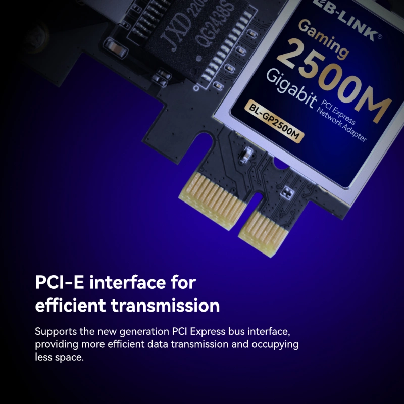 LB-LINK BL-GP2500M стабильная передача сетевой адаптер PCI Express WiFi Высокоскоростная беспроводная плата порта Ethernet 2,5 гбит/с.