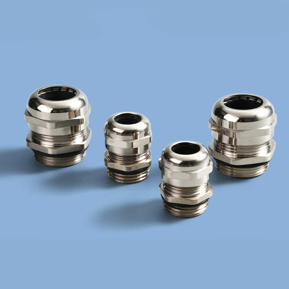 IP68 Nickel Plated Brass Metal Pg7 Copper Cable Glands