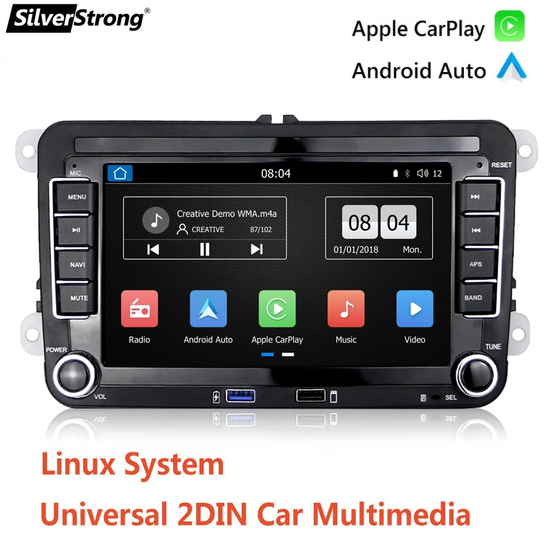 RCD360 Apple CarPlay Mirrorlink RCD300 MIB 2DIN 7" VW Auto Radio Multimedia Player GPS Navigation Bluetooth FM Autoradio für VW Polo Golf