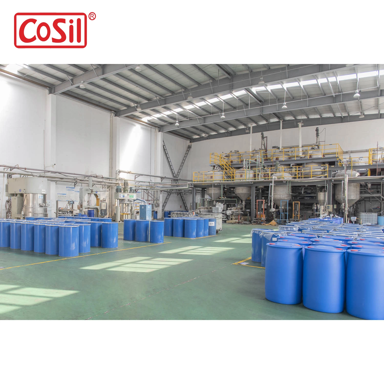 Cosil producción en fábrica de caucho de silicona polímero 107 Oh CAS 63148-60-7