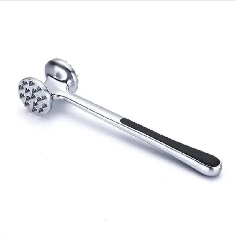 Kitchen Gargets Stainless Steel Double-Sided Meat Hammer Meat Knock Tools