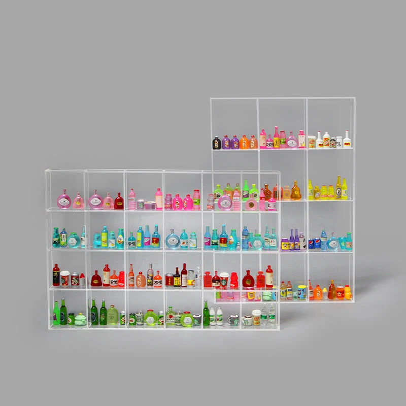 50mm Thick Clear Acrylic Bottle Holder