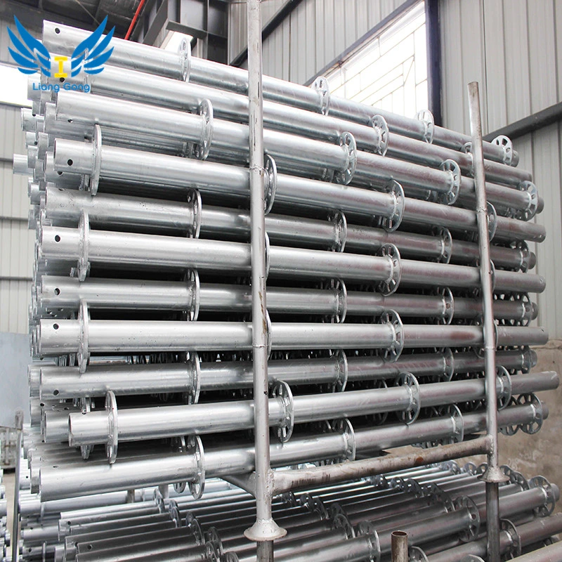 Ring-Lock Scaffolding Shoring System to Support The Slab Casting