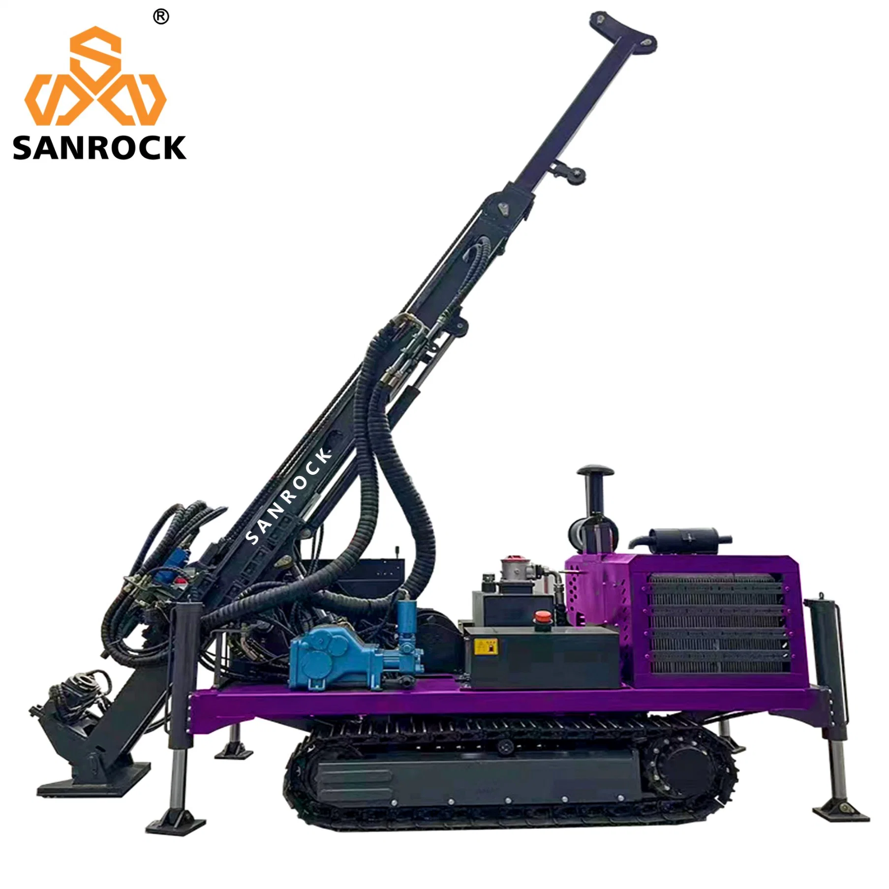 Hydraulic Core Drill Rig Equipment Geological Exploration Diamond Core Drilling Rig