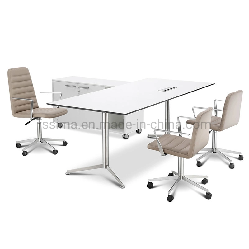 Moderne L-förmige Rezeption Executive Office Desk Manager Desk Office Möbel