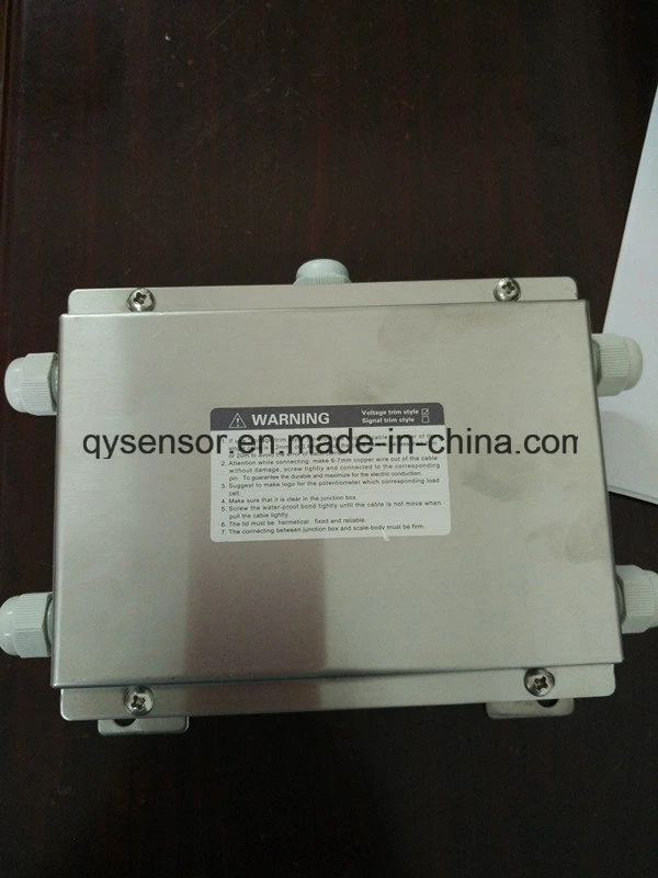 Caja de conexiones del sensor de pesaje de células de carga