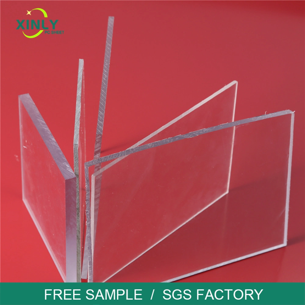 Transparent Material Flat Solid Polycarbonate PC Board for Gazebo Roofing