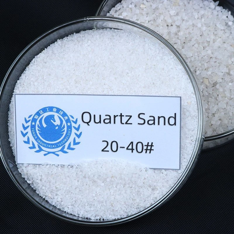 Filtro de meios de areia de quartzo branco de alta qualidade para filtração de água Para Venda