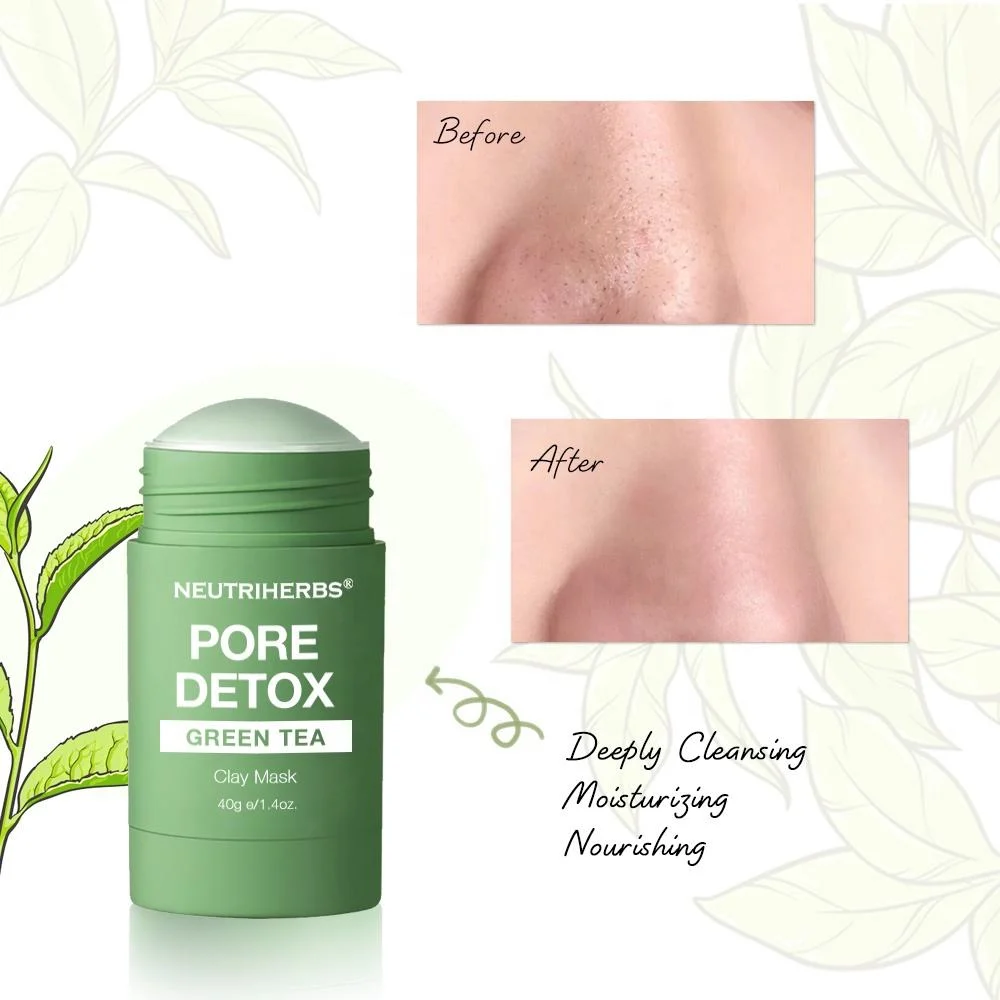 OEM Wholesale/Supplier Deeply Cleansing Detox Purifying Green Tea Clay Mask