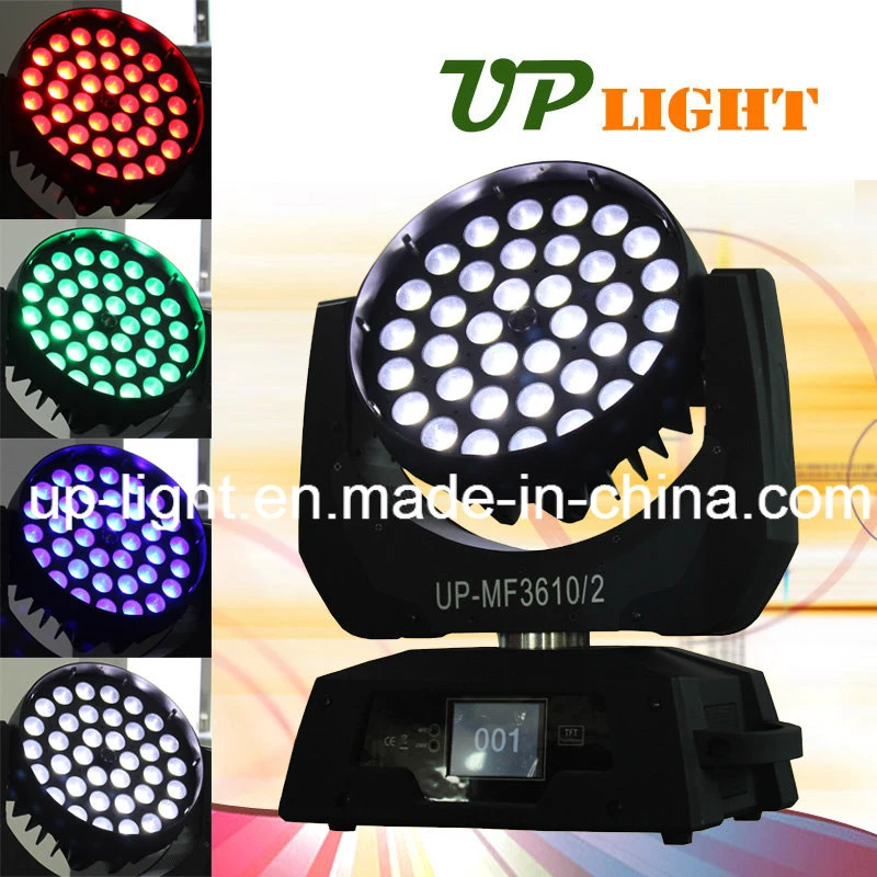 Zoom Function 36*10W RGBW 4in1 LED Movin Head