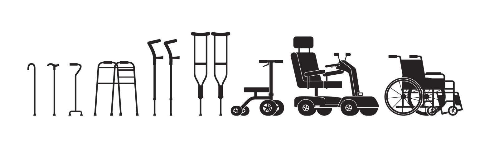 Nova Prata Irmão Medical pacote padrão 91X22X23 Rollator Mobiliário de Cana