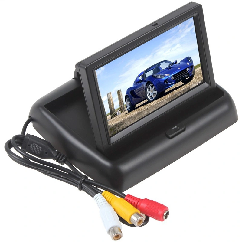 Espejo retrovisor coche 4.3inch Baby Monitor de pantalla LCD con la cámara