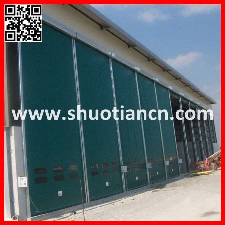 High Speed Industrial Plastic Roll up Door, Plastic Rolling Door (ST-001)