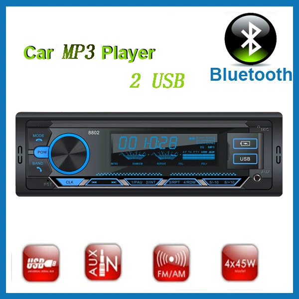 Универсальный цифровой радиоприемник FM-передатчик Bluetooth автомобильная аудио проигрывателя MP3