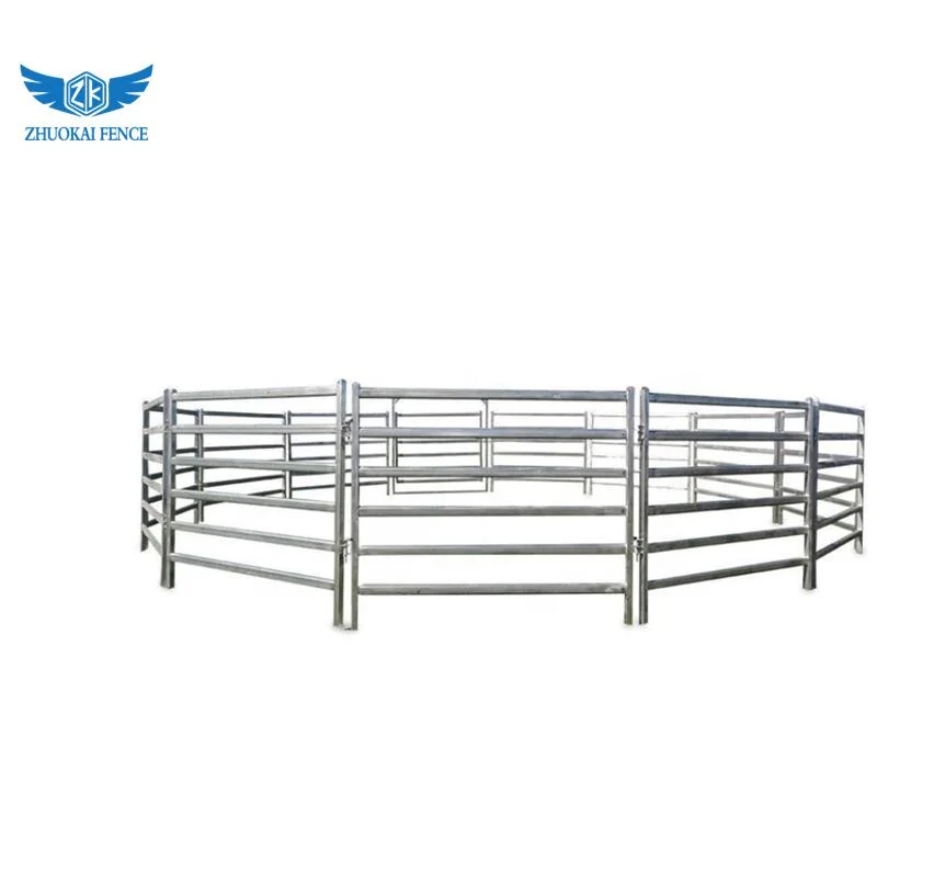 Low Price Wholesale Corral Panel Cattle Yard Fence Galvanized Livestock Panels for Sale