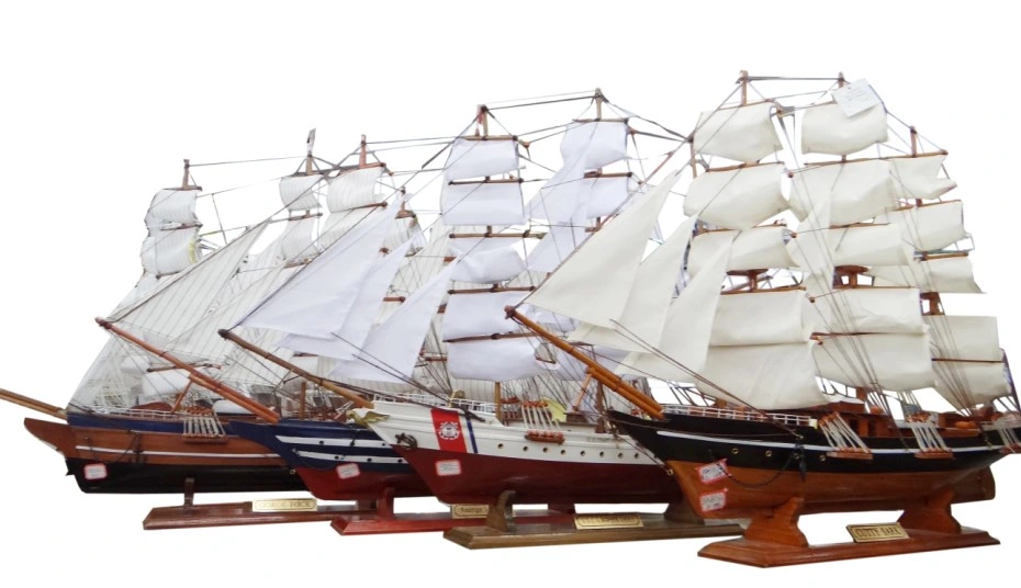 Crafts Nautical Equipment Pirate Wooden Ship Model Craft