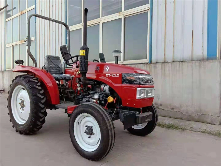 Venta caliente 30Cv 4WD de 3 cilindros Mini Tractor de ruedas para la Agricultura