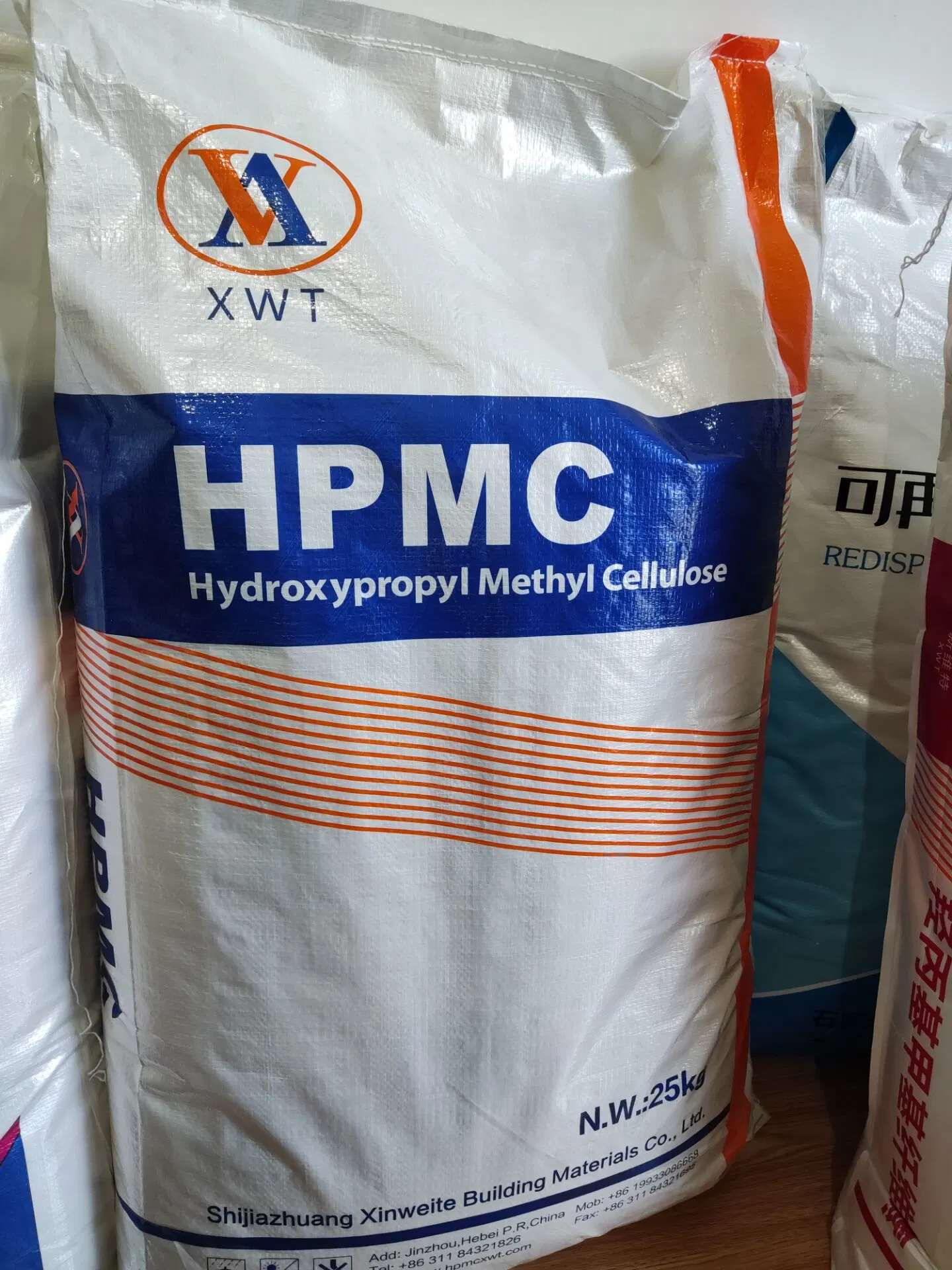 Additif de qualité industrielle Hydroxypropylméthylcellulose HPMC pour mur Putty