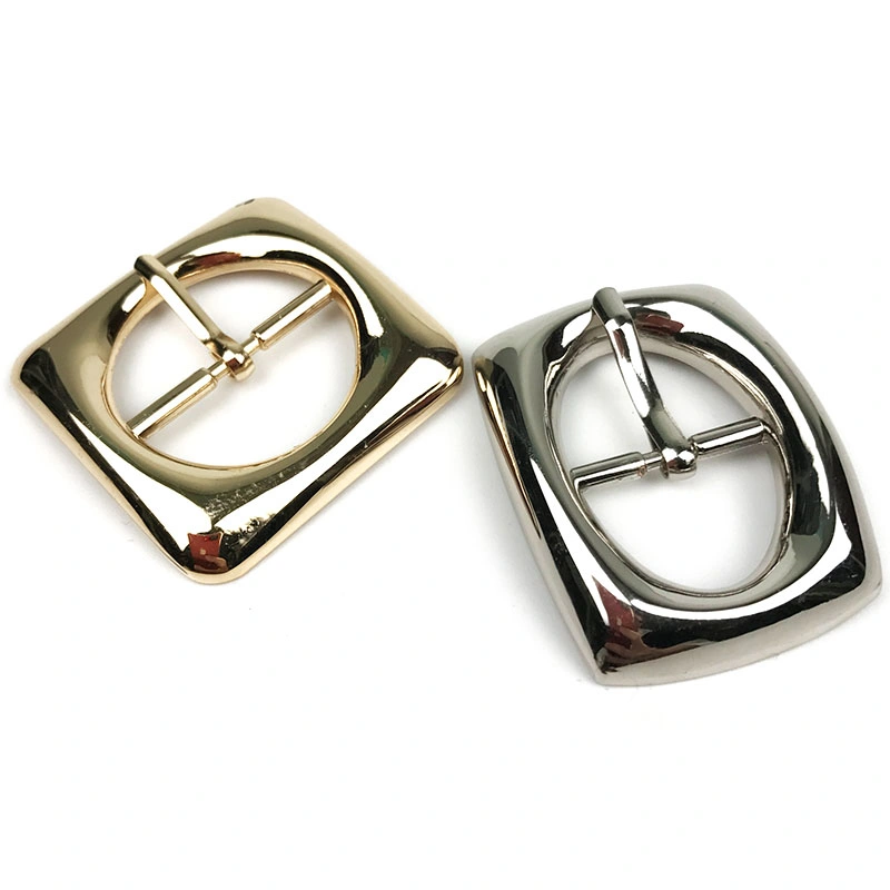 Stainless Steel Belt Buckles Fashion Metal Pin Buckle Alloy Belt Buckles for Leather Belt