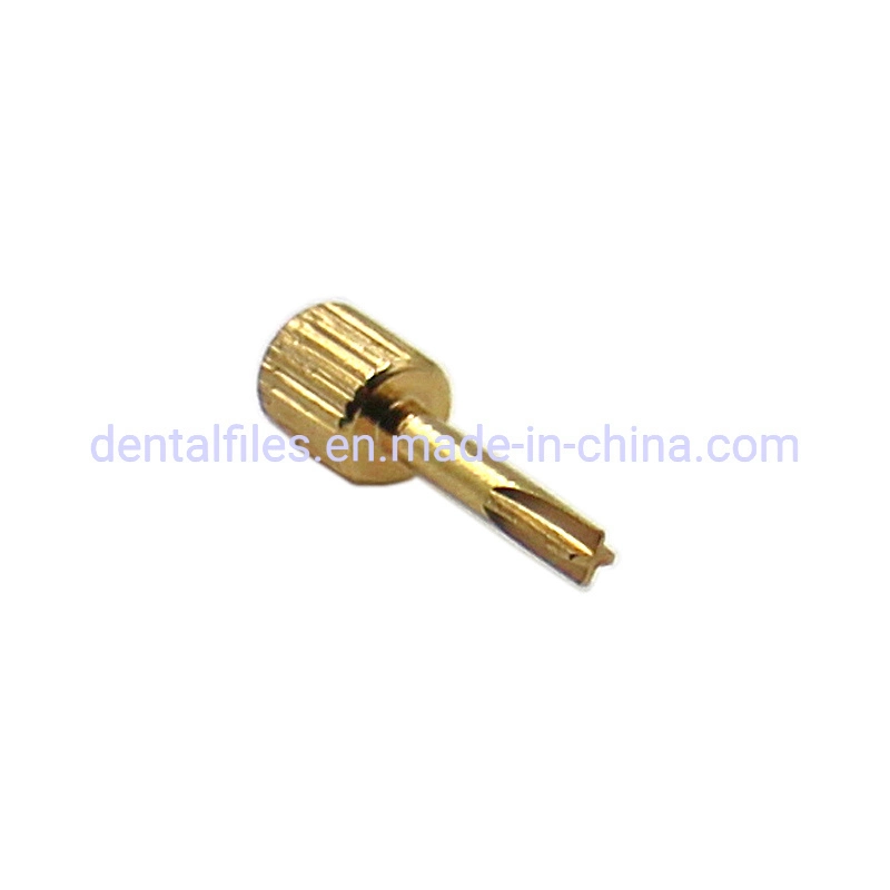 Dental Golden Screw Post 120 PCS Per Pack Made by Factory