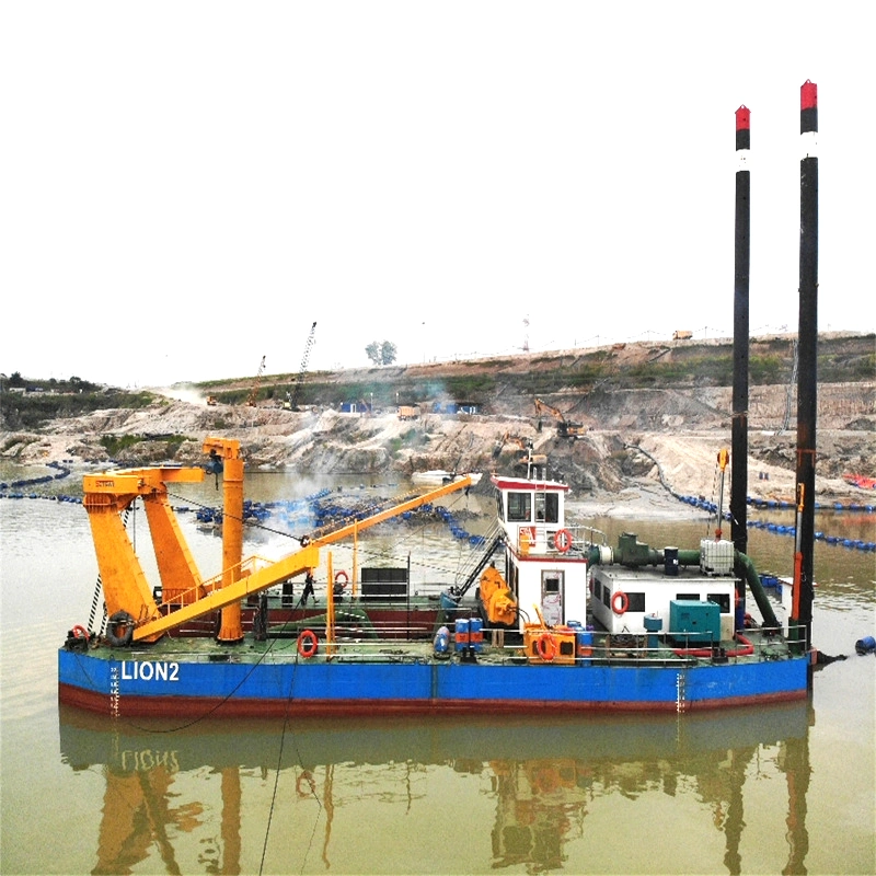 Water Flow 3000/3500/5000m3 Hydraulic Diesel Enigne 20inch Sand Dredge Cutter Suction Dredger for /Lake /Sea /Reservoir /Port Sand