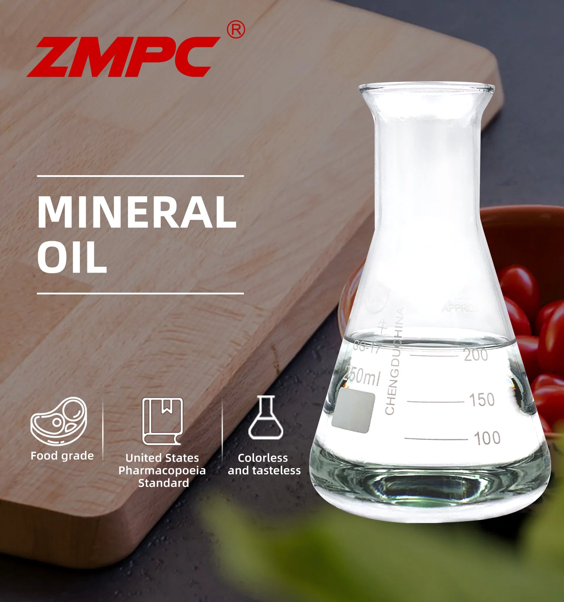 Liquid Paraffin/ Mineral White Oil for Food Grade White Mineral Oil for Cutting Boards and Wood Produsts